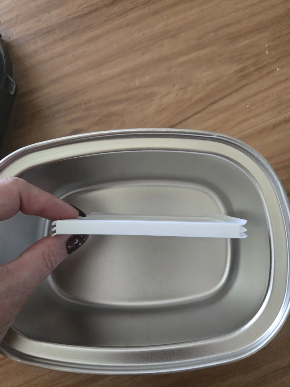 Stainless Steel Divided Lunch Box Large Capacity Heat Lock Insulated Food Contai
